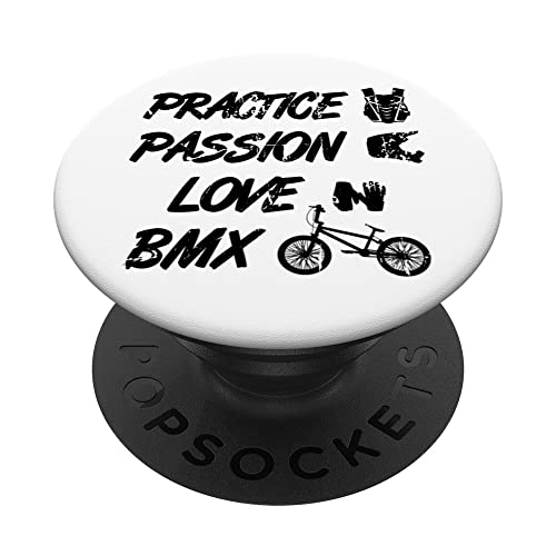 Passion Love BMX Radfahrer BMX PopSockets mit austauschbarem PopGrip