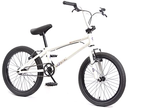 KHE BMX Kinder Fahrrad Cosmic Weiss weiß 20 Zoll mit Affix Rotor nur 11,1kg!