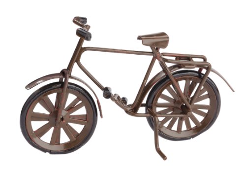 Miniatur-Fahrrad braun, ca. 9,5 x 6 cm