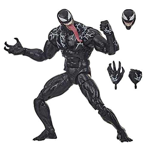 ZMOOPE Venom Legend Series - Venom Actionfigur, 7-Zoll-Actionfilm-PVC-Figur Gelenke, bewegliche Puppe, Spielzeug für Kinder, Sammlermodell, Spielzeug, Geschenk, Kuchendekoration