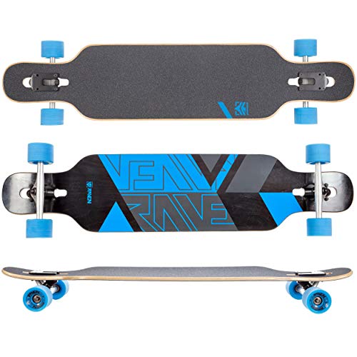 RAVEN Longboard Skateboard Torex (Blue)