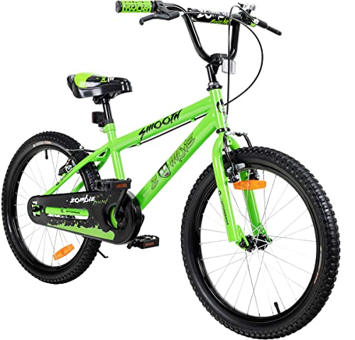 Actionbikes Kinderfahrrad Zombie 20 Zoll - Jungen & Mädchen - Ab 4-9 Jahren - V-Brake Bremse - Kettenschutz - Fahrräder - Kinder Fahrrad - Laufrad - BMX - Kinderrad (Zombie )