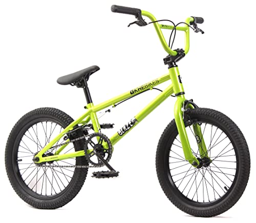 KHE BMX Fahrrad Blaze 18 Zoll patentierter Affix Rotor grün nur 10,2kg
