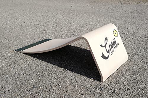 Graw Jump Ramps Unisex – Erwachsene Sprungrampe G35 PRO, Holz, Altezza 35 cm
