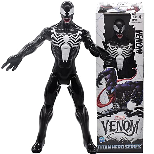 Hilloly Venom Action-Figur, Venom Titan Hero Series Venom Figure 30cm, für Kids ab 3 Jahren
