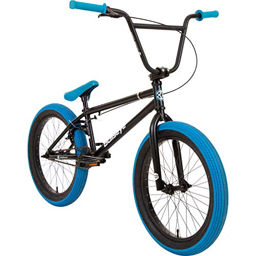 Bullseye Projekt 501 BMX 20 Zoll Park Freestyle Bike Fahrrad (Schwarz/Blau)