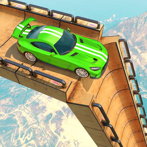 Mega Ramp Car Stunts Races: Car Games Free Driving